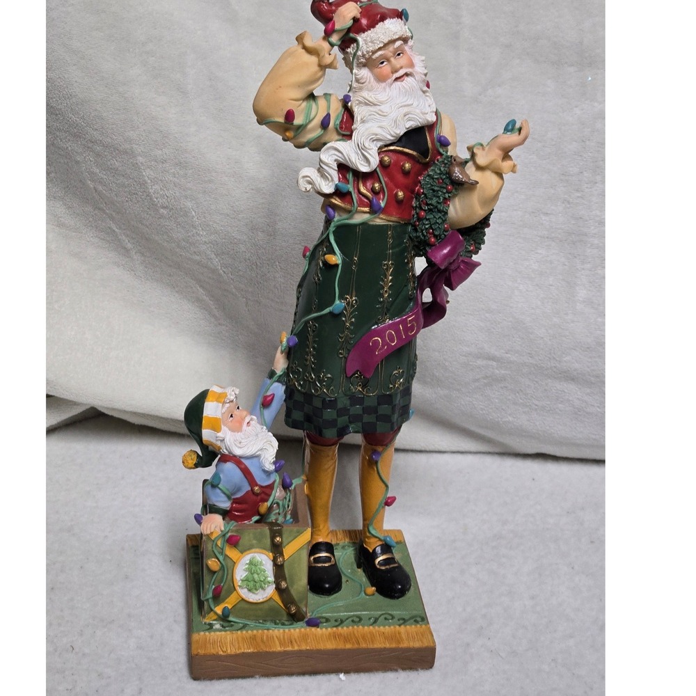 Lenox Santa's Merry Mix Up 2015 Pencil Santa Limited Edition Figurine 13 Inch